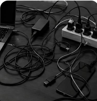 Too many cables